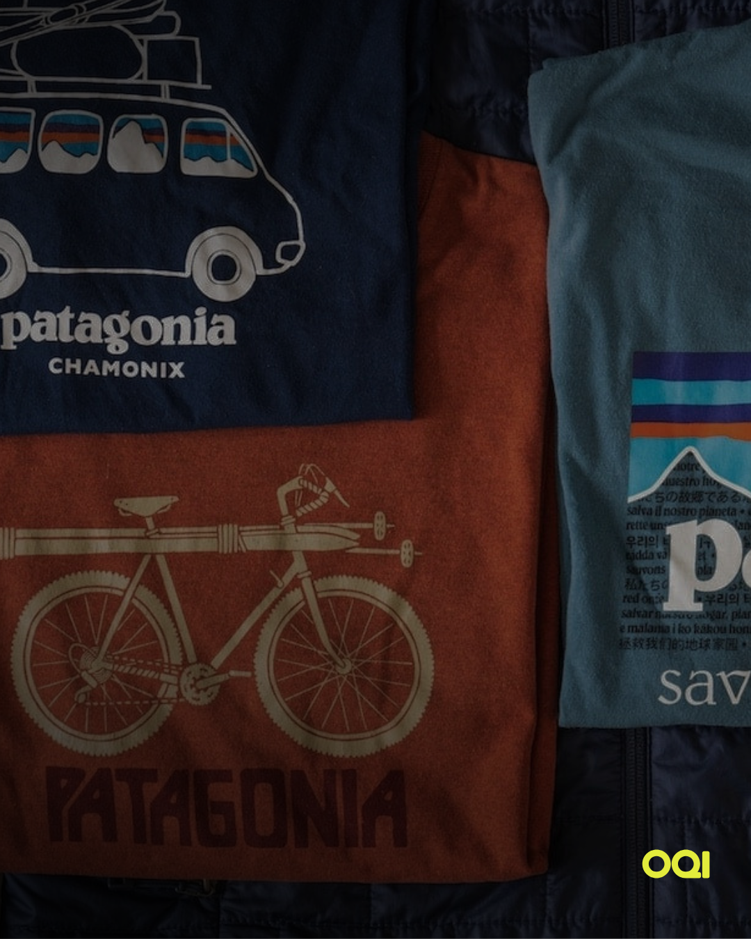 Peças da Patagonia com estampas que carregam mensagens sobre a preservação do planeta