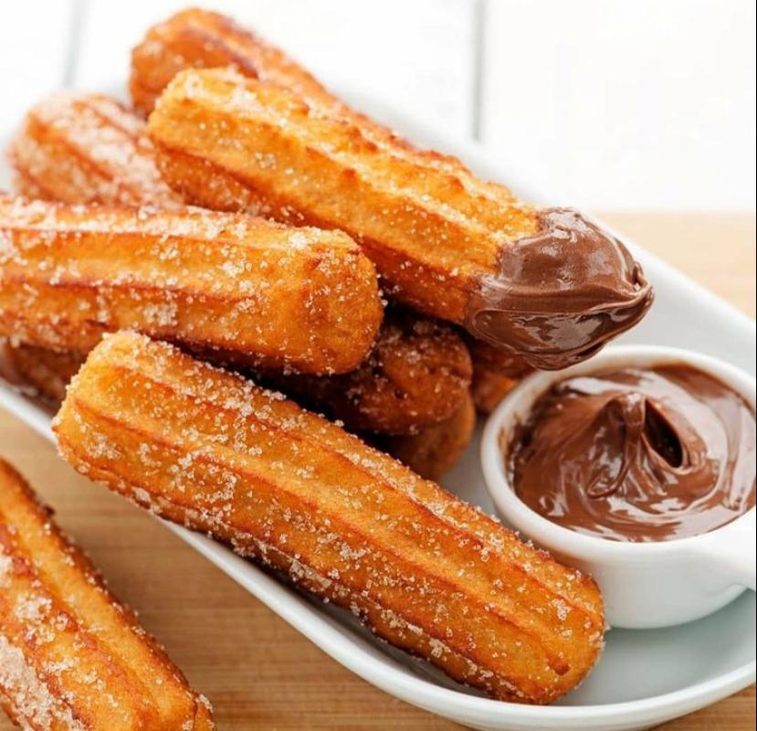 Churros Havanna com doce de leite