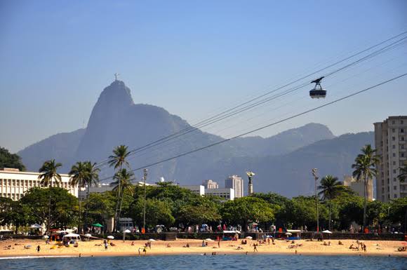 Rio de Janeiro · Cristo, Pão de Açúcar e praia — inspiração da marca Urca